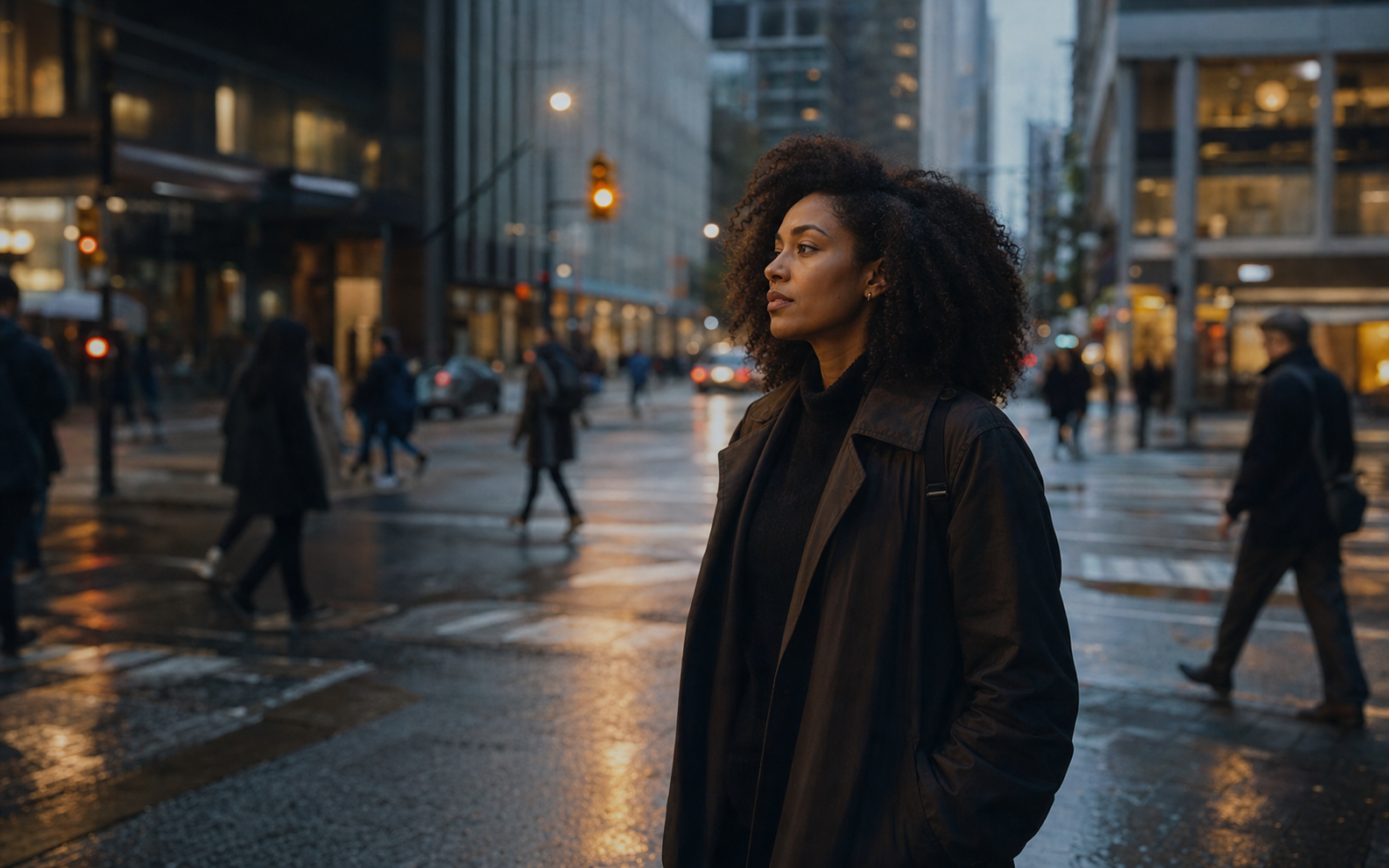 窗边安静阅读的人